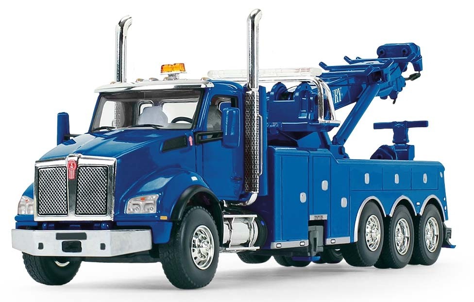 KENWORTH T880 WITH CENTURY 1060 ROTATOR WRECKERSURF BLUE First Gear