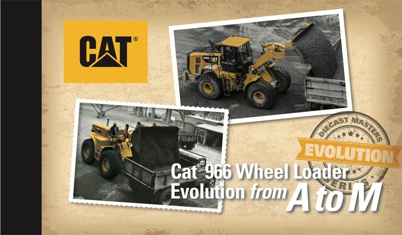 Caterpillar 966A Wheel Loader (Circa 1960-1963) and Caterpillar 966M Wheel  Loader (Current) Evolution Series - Caterpillar ® (CAT) - A-E - Original  Equipment Manufacturers